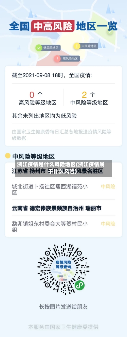 浙江疫情是什么风险地区(浙江疫情属于什么风险)