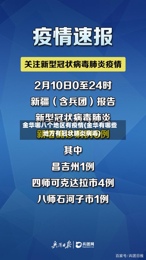 金华哪八个地区有疫情(金华有哪些地方有冠状肺炎病毒)